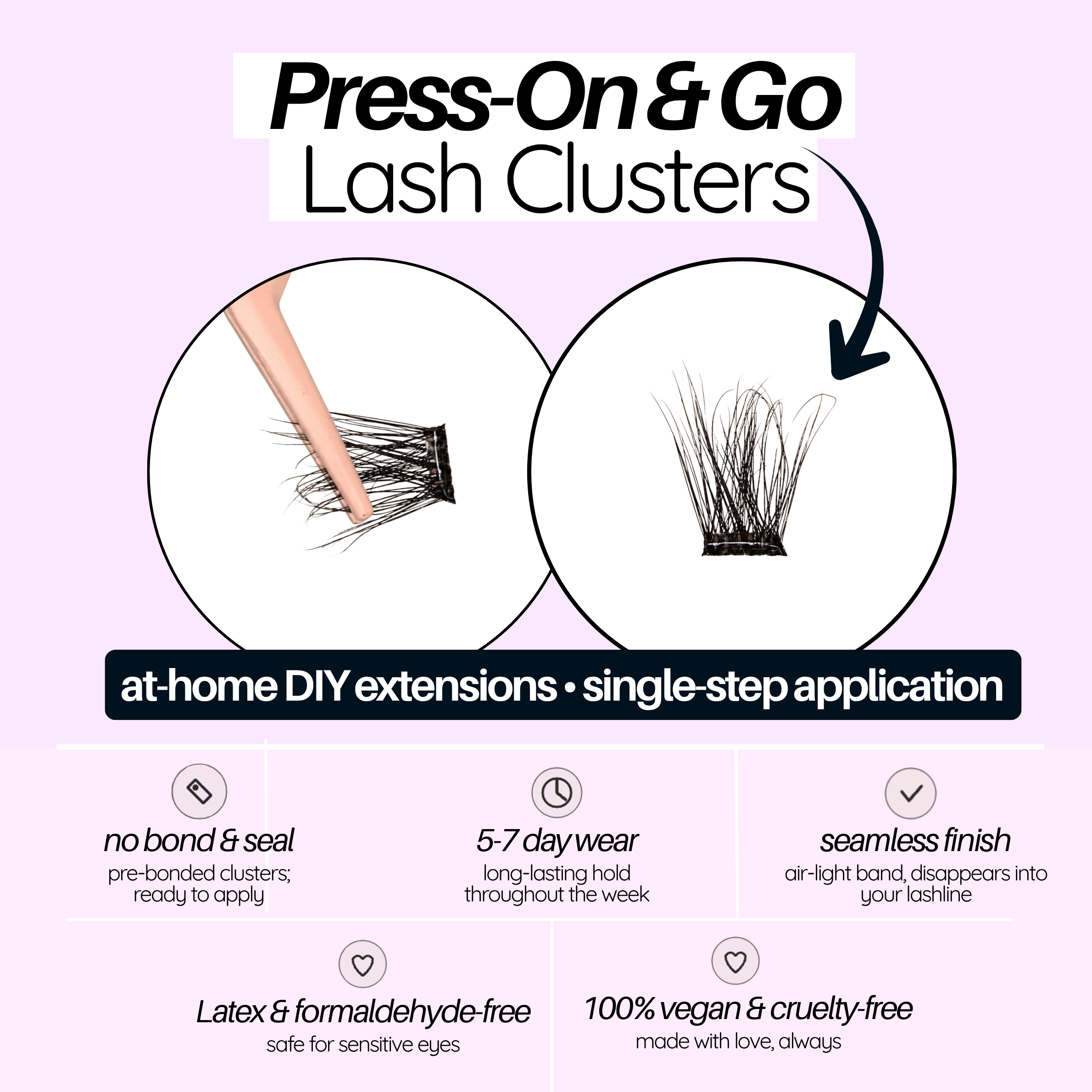 Anime Spike Set | Press On Lash